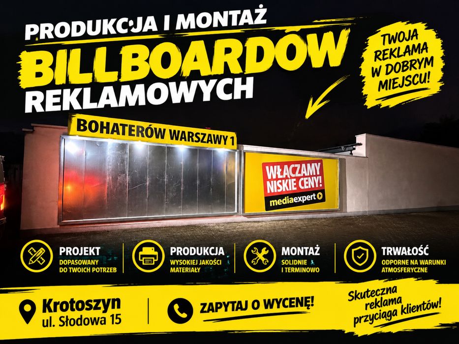 Tablice reklamowe billboard