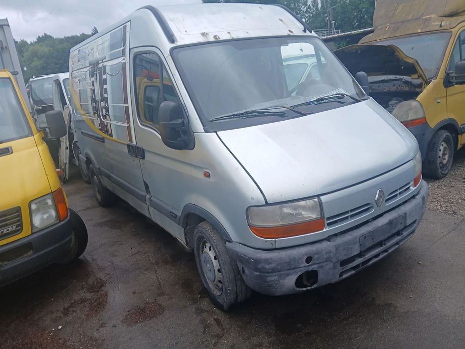renault master II silnik 2.5 dci g9u skrzynia sanki belka przód tył wahacz zacisk zwrotnica