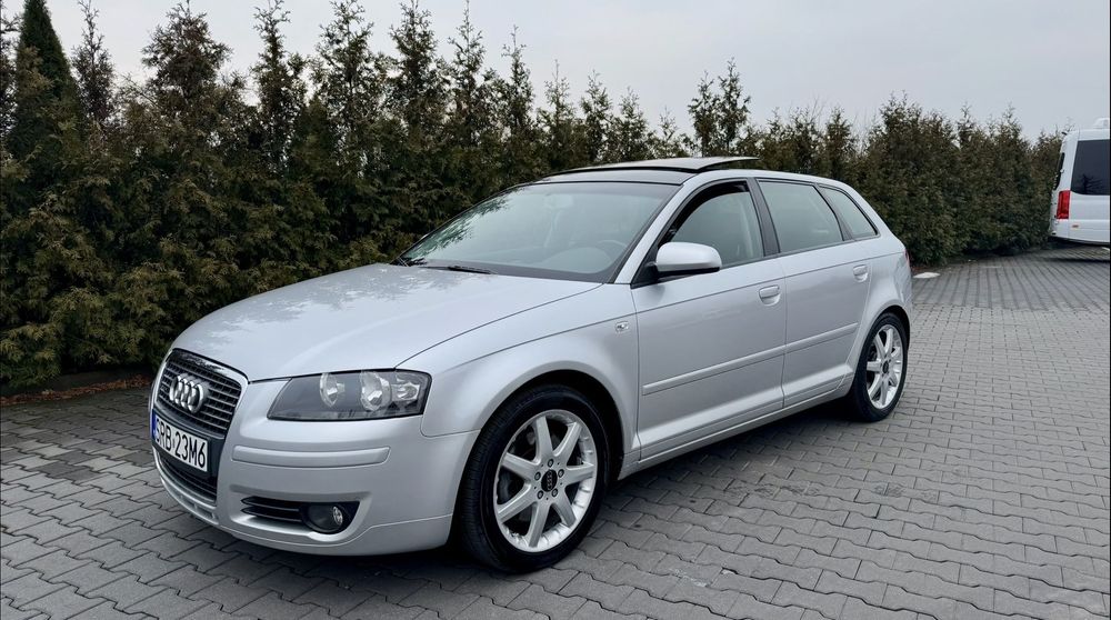 Audi A3 Sportback 2.0 TURBO • 250KM • QUATTRO • Panoramiczny dach •