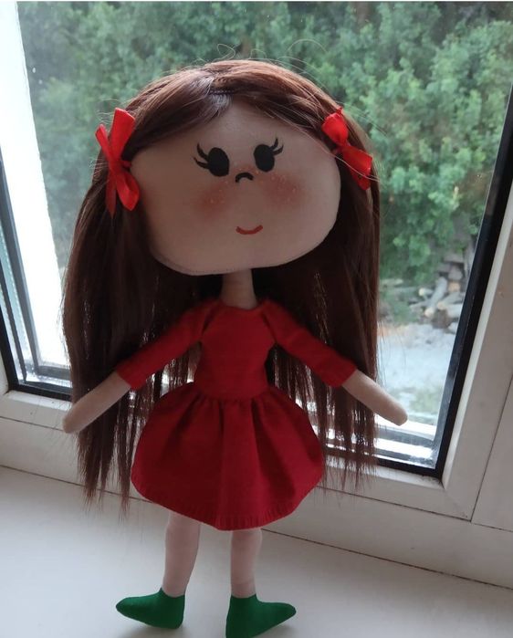 Hand made інтерьерна лялька, ручної роботи