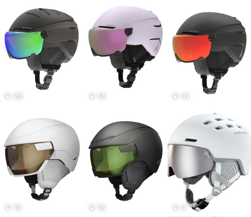 Шолом Atomic Solomon Head з візором 2025/2026