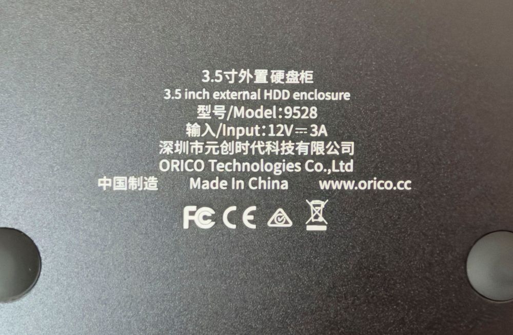 ORICO 2 Bay HDD Docking Station