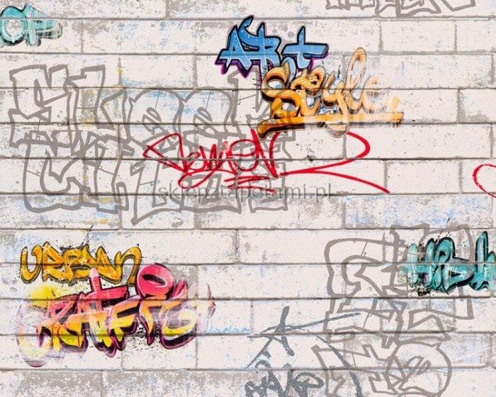 Tapeta graffiti 93561-1