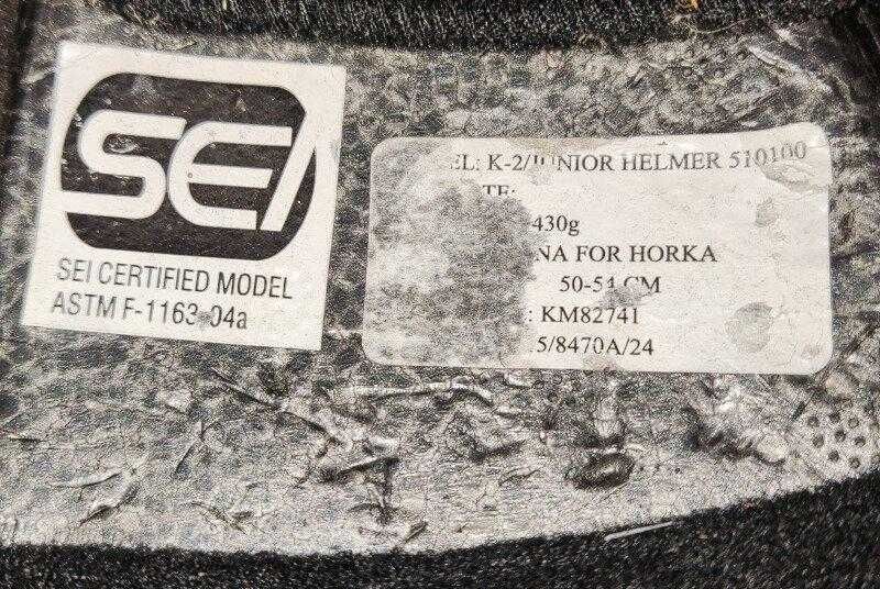 Детский шлем Red Horse для конного спорта, 50-54см