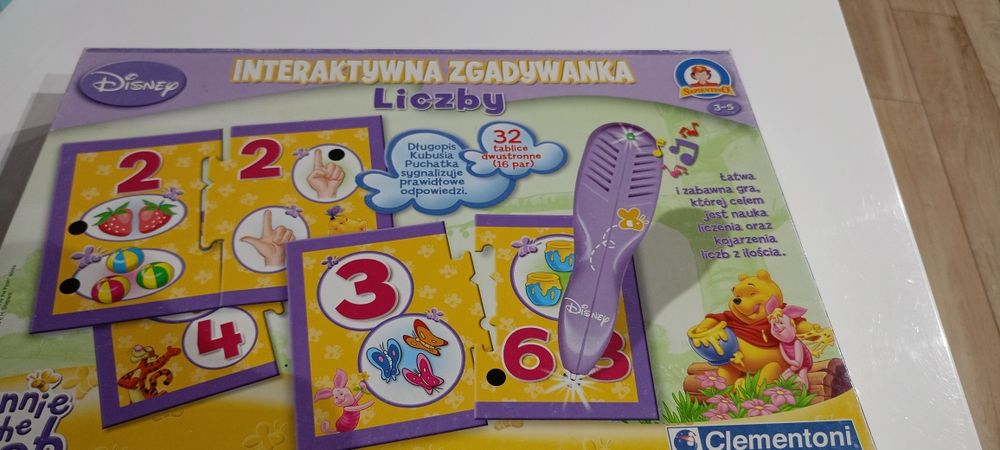 Clementoni Interaktywna Zgadywanka Liczby ( wiek 3-5 lat)