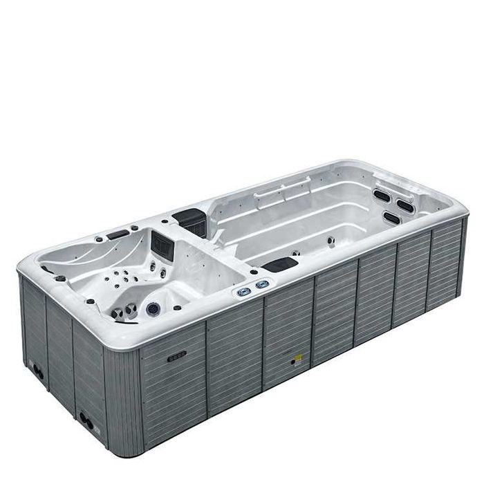 Basen spa z przeciwprądami wraz z Jacuzzi MADAGASKAR 900