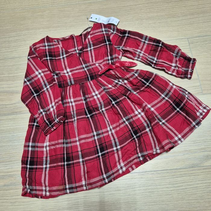нова червона сукня George, 86-92 розмір, 2 роки