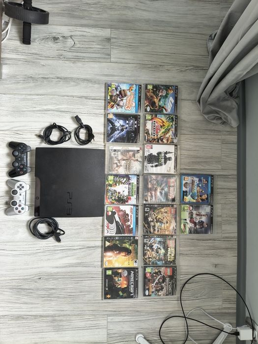 Konsola Sony  PlayStation 3+ Pady+Gry