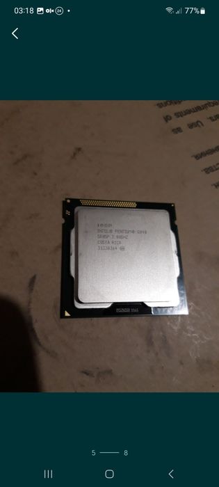 Процессор Intel Pentium G840, кулер Intel