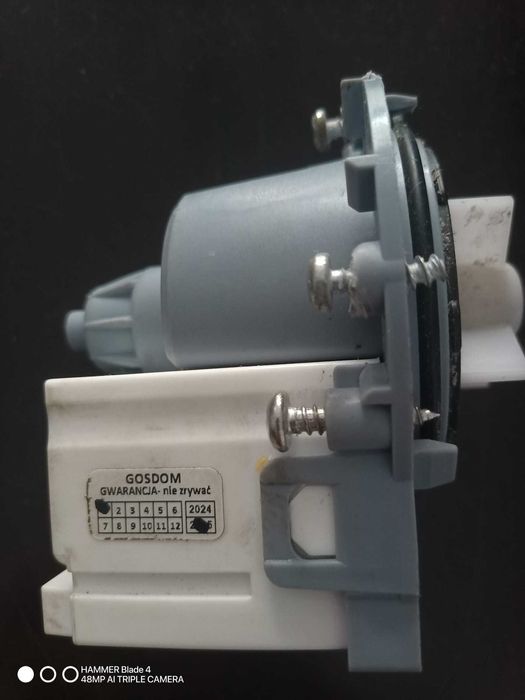 Silnik Askoll pompy odpływowej do pralki.