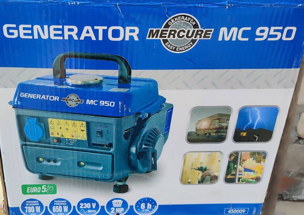 Бензогенератор (стандарт евро5) Франция новый.