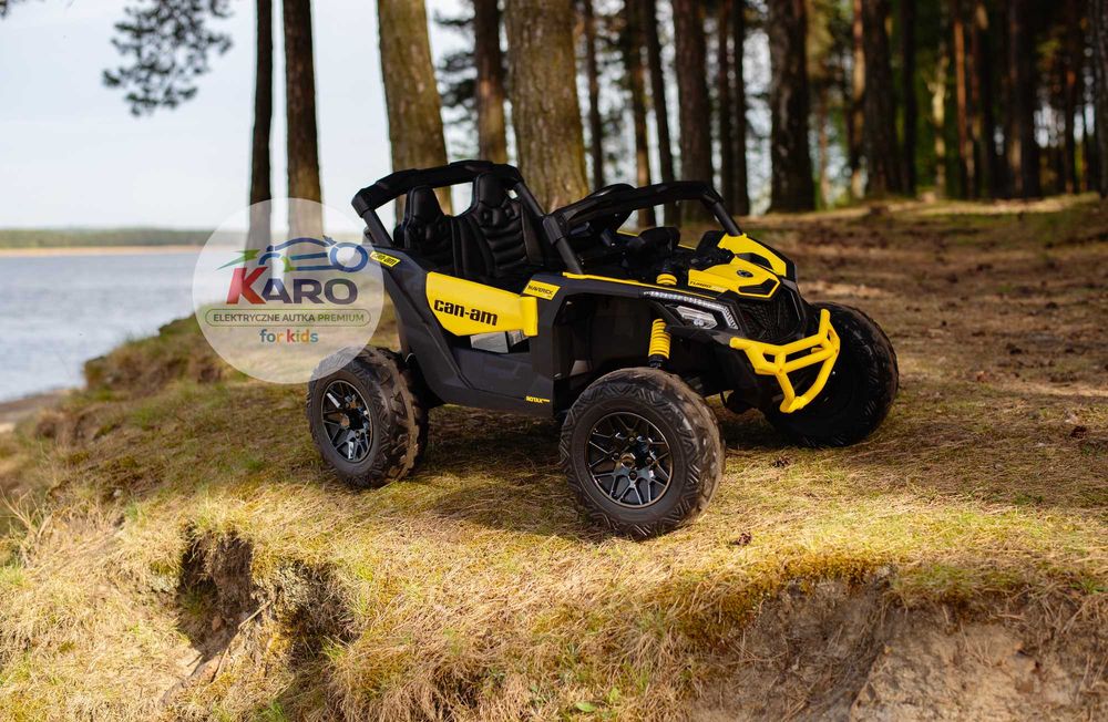 Auto na akumulator CAN-AM Maverick 24V 4x4 Pojazd dla Dzieci off road