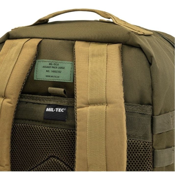 Рюкзак Mil-Tec Assault Pack Large 36 л Ranger Green/Coyote