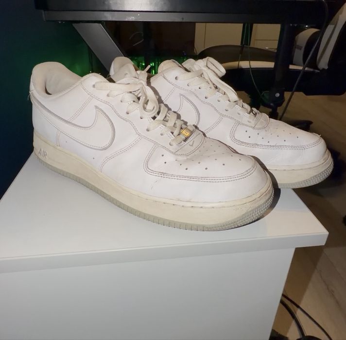 Buty Nike Air Force 1 Low White Stan Dobry Rozmiar 47 wkładka 31