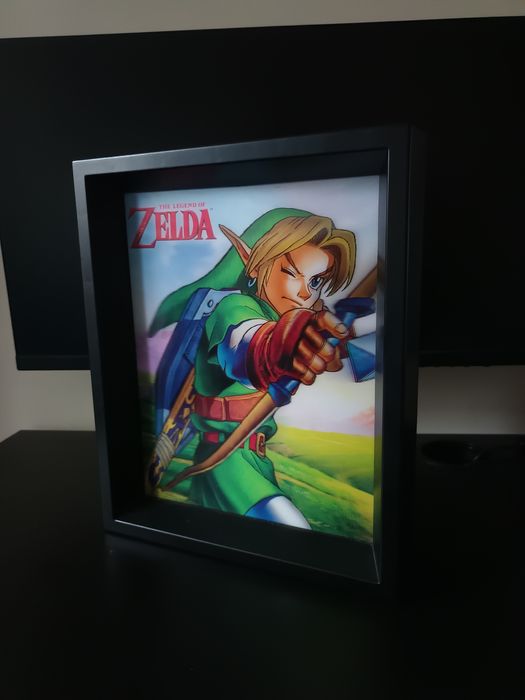 Zelda - Quadro 3D