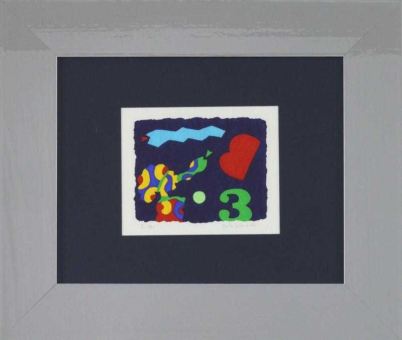 Quadro serigrafia José de Guimarães