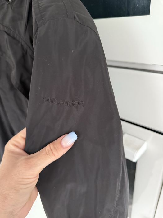 my Hilfiger męska kurtka jesienna wiosenna  czarna XL