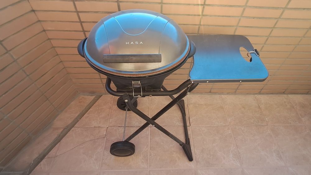 Grelhador Elétrico KASA com Tampa – Excelente Estado