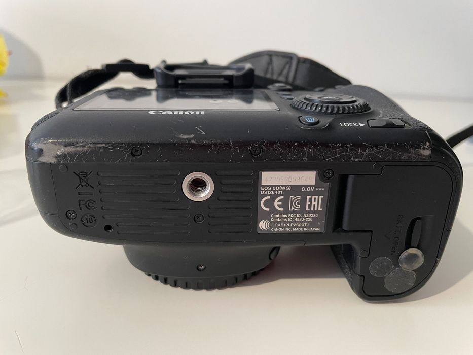 Aparat Canon 6D, full frame