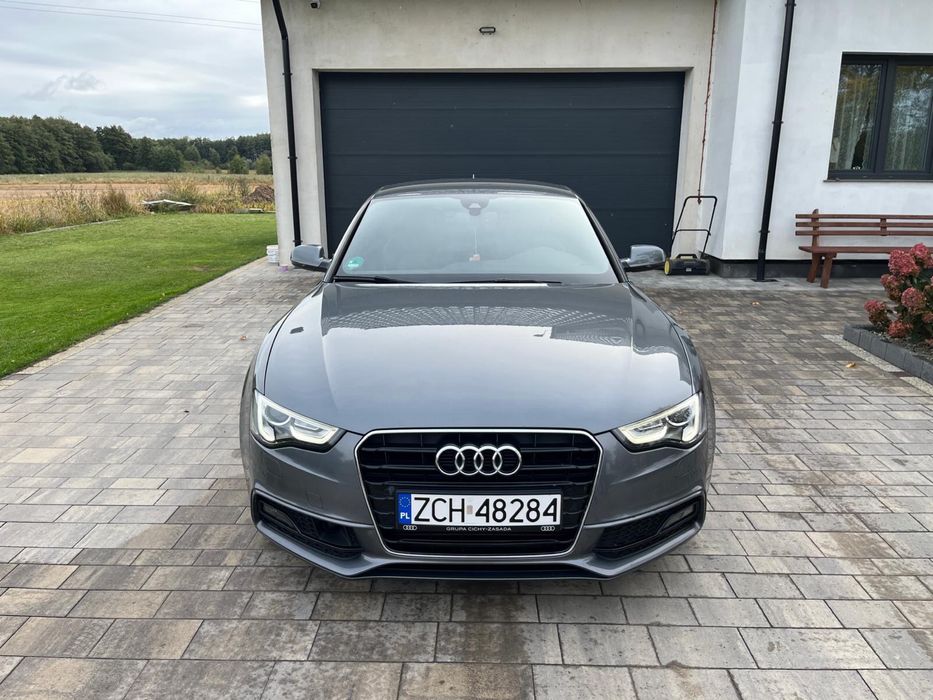 Audi A5 Lift S-line/2014r/1.8TFSI 170/157tys.km/led/bi-xenon/serwis