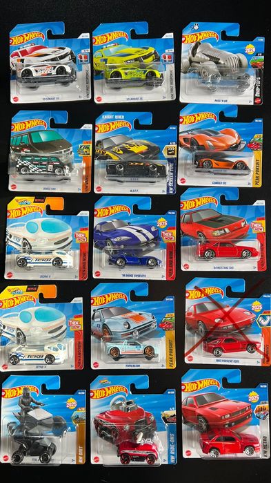 Hot Wheels likwidacja kolekcji, wszystko po 8