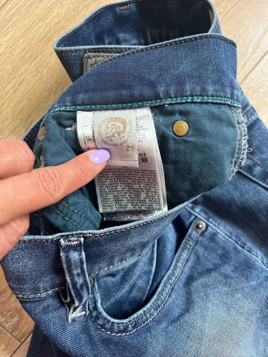 DIESEL Gettegg W29 L34 jeansy damskie