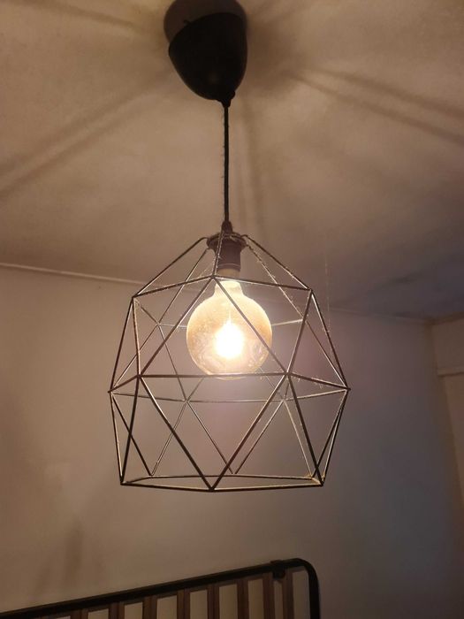 Candeeiro teto + Lâmpada