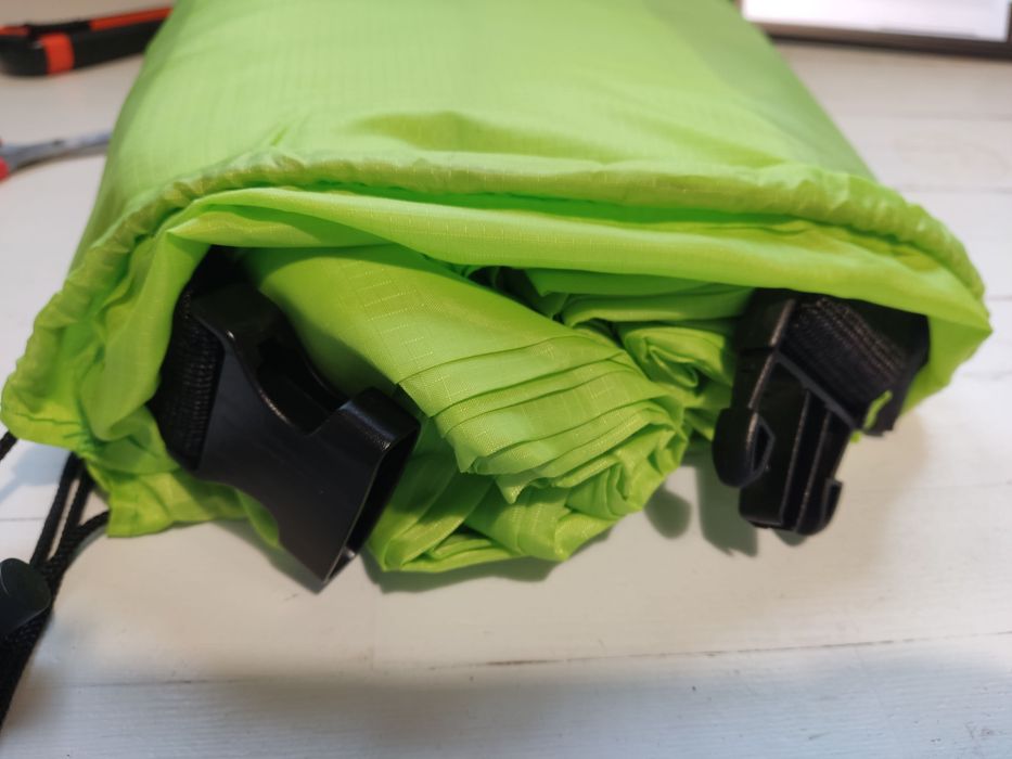 Lazy bag sofa dmuchana zielona nieużywana