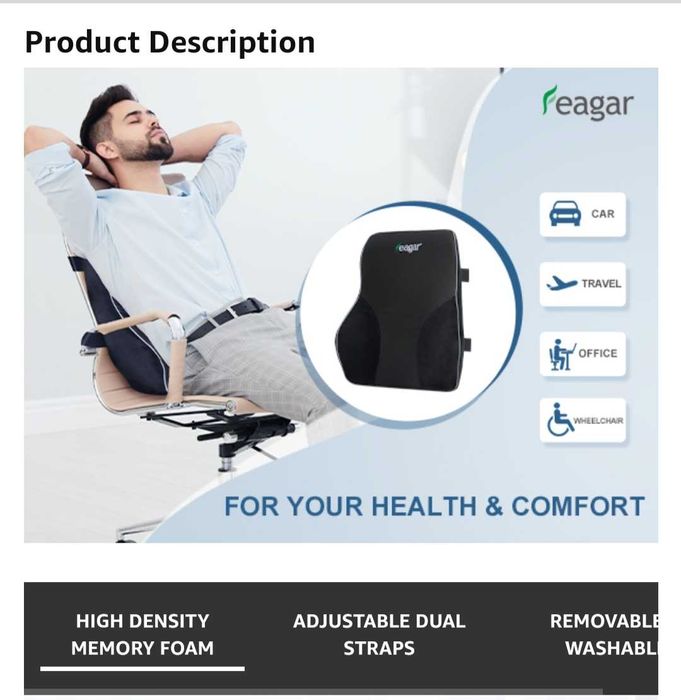 Almofada Feagar nova (Multi-uso)