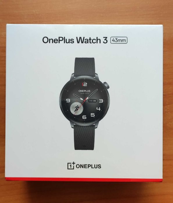 Смарт-годинник OnePlus Watch 3 43mm Global Version Black