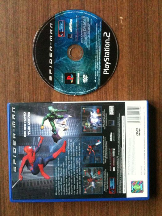 Игра на PS2 "Spider-Man: The Movie" (PAL) лицензия