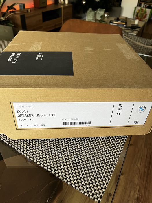 Botas BMW Motorrad SEOUL GTX *Novas! (tamanho 41)