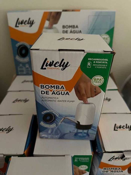Bomba de água portátil a bateria