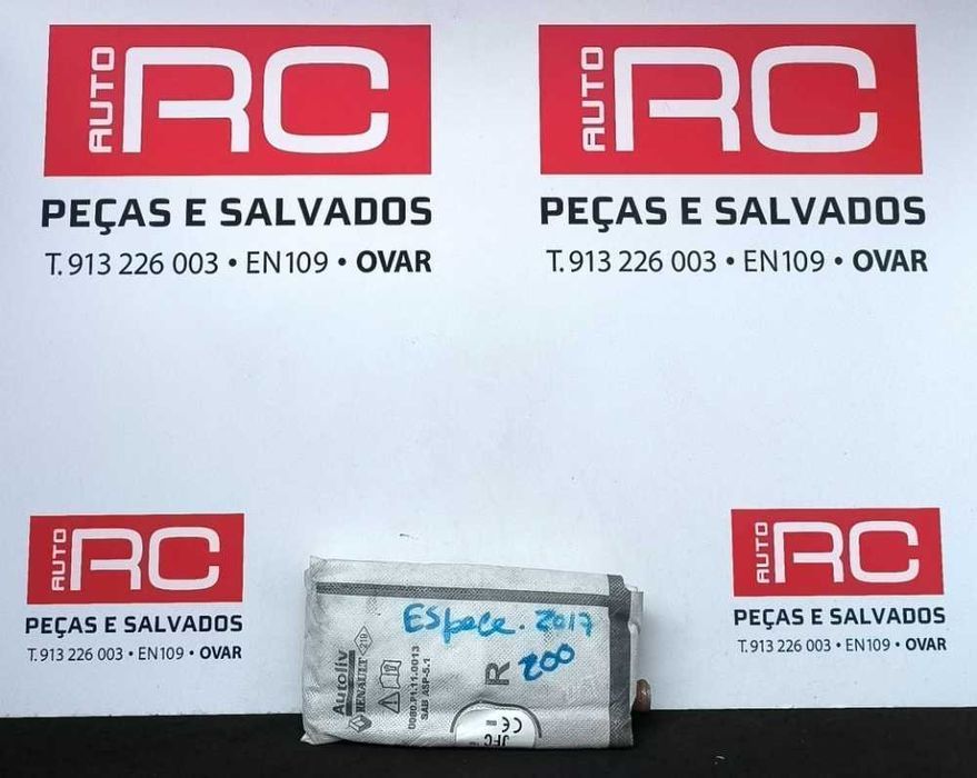 Airbag Banco Direito RENAULT ESPACE V (JR_) ano 2015