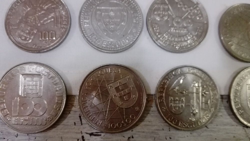 Moedas Comemorativas 100 escudos