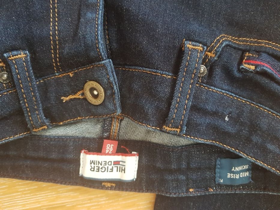 Spodnie tommy hilfiger denim roz. 24/30