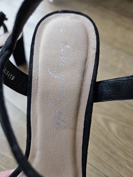 Buty damskie sandały czarne rozmiar 41