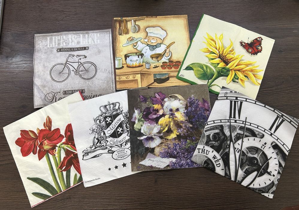 Серветки для декупажа