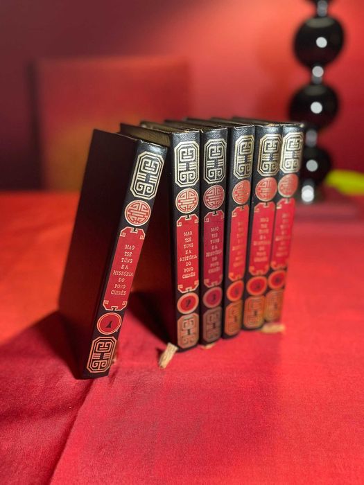 Coleção Completa Mao Tsé-Tung e a História do Povo Chinês (6 Vol)