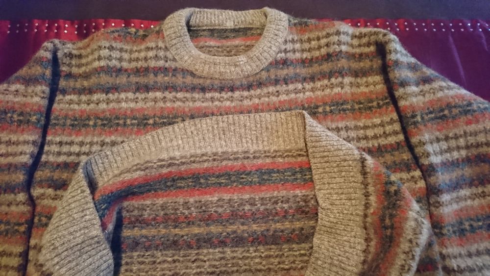 Camisola de lá malha grosso (serrana)