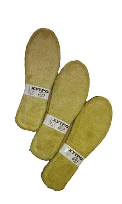 Зимові устілки, вовна  цегейка жіночі устілки  термо