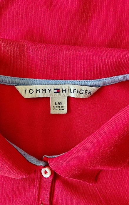 Tommy Hilfiger piękna damska koszulka polo