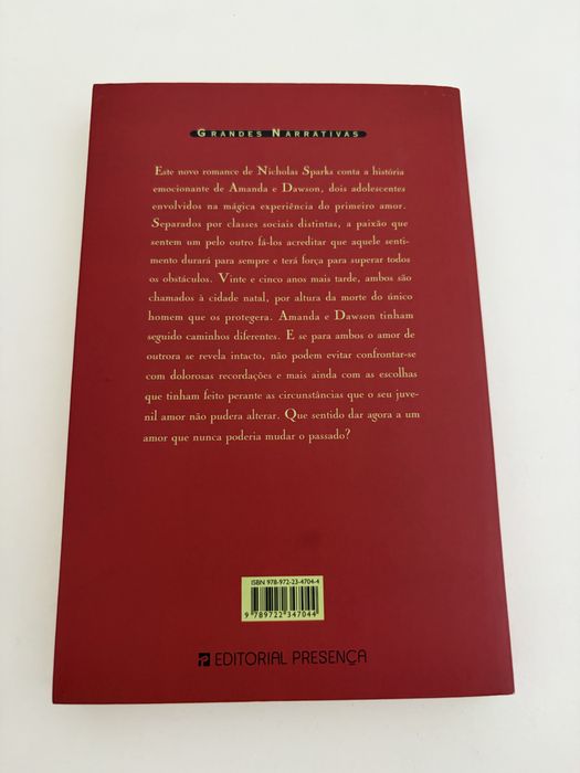 Livro Dei-te o Melhor de Mim - Nicholas Sparks