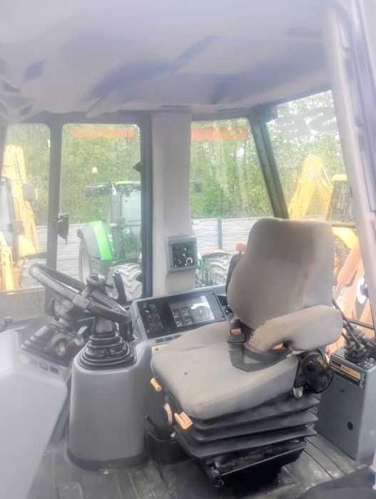 REZERWACJA! Koparko Ładowarka Case 580 Pełna Opcja 3 łyżki
