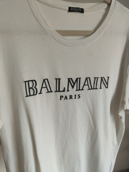Koszulka bawełniana XXL Balmain