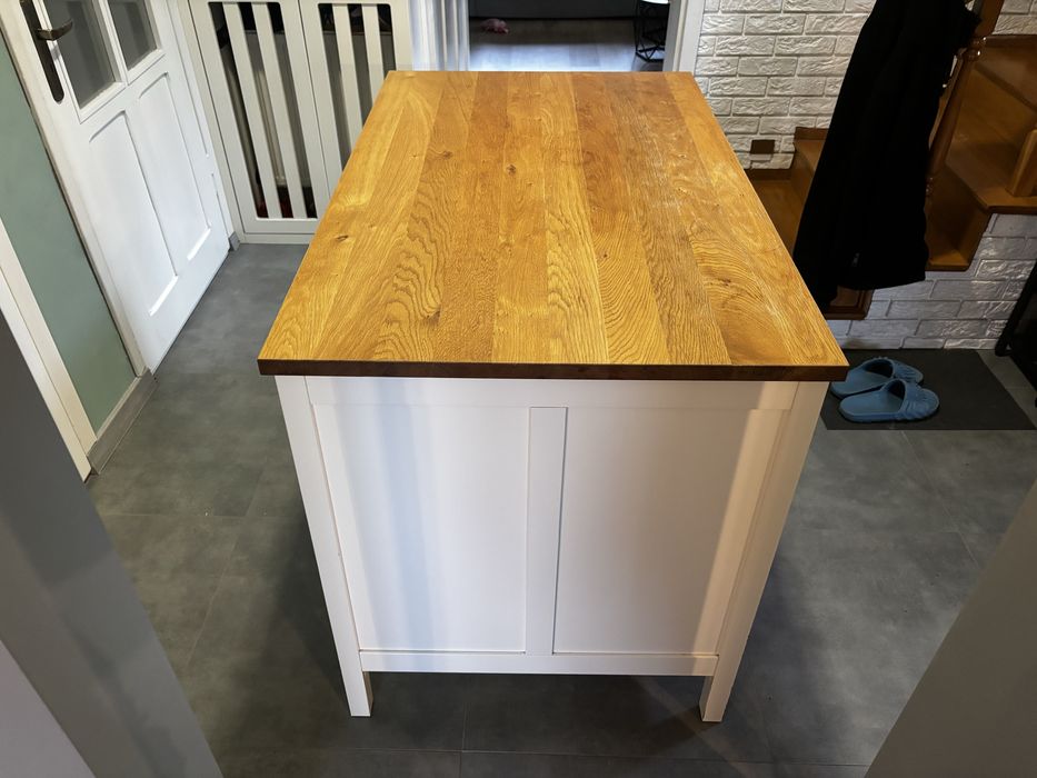 Wyspa ikea 126x77cm wys 90cm.