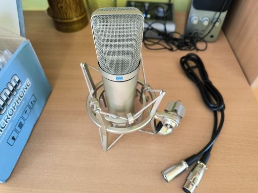 U87  AI XLR Мікрофон конденсаторний студія звукозапису  демо  запис