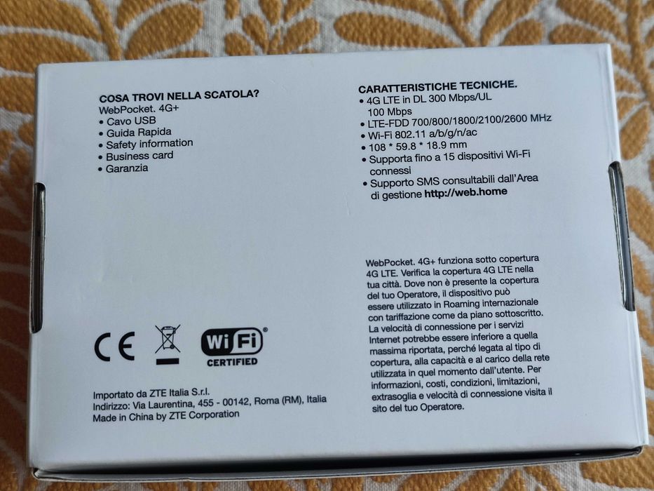 300mbps ZTE U20 4G+ 3000mAh Router SIM hotspot roteador