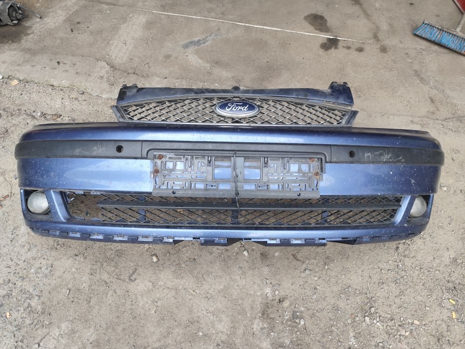 Ford Galaxy MK1 lift zderzak przód przedni jasny niebieski czujniki