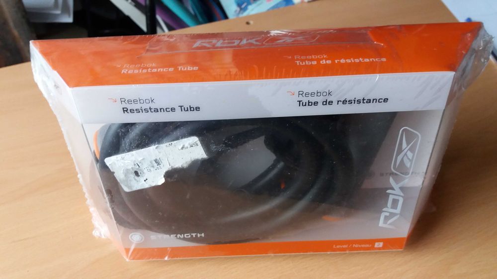 tubo elastico de resistencia Reebok nivel medio 2